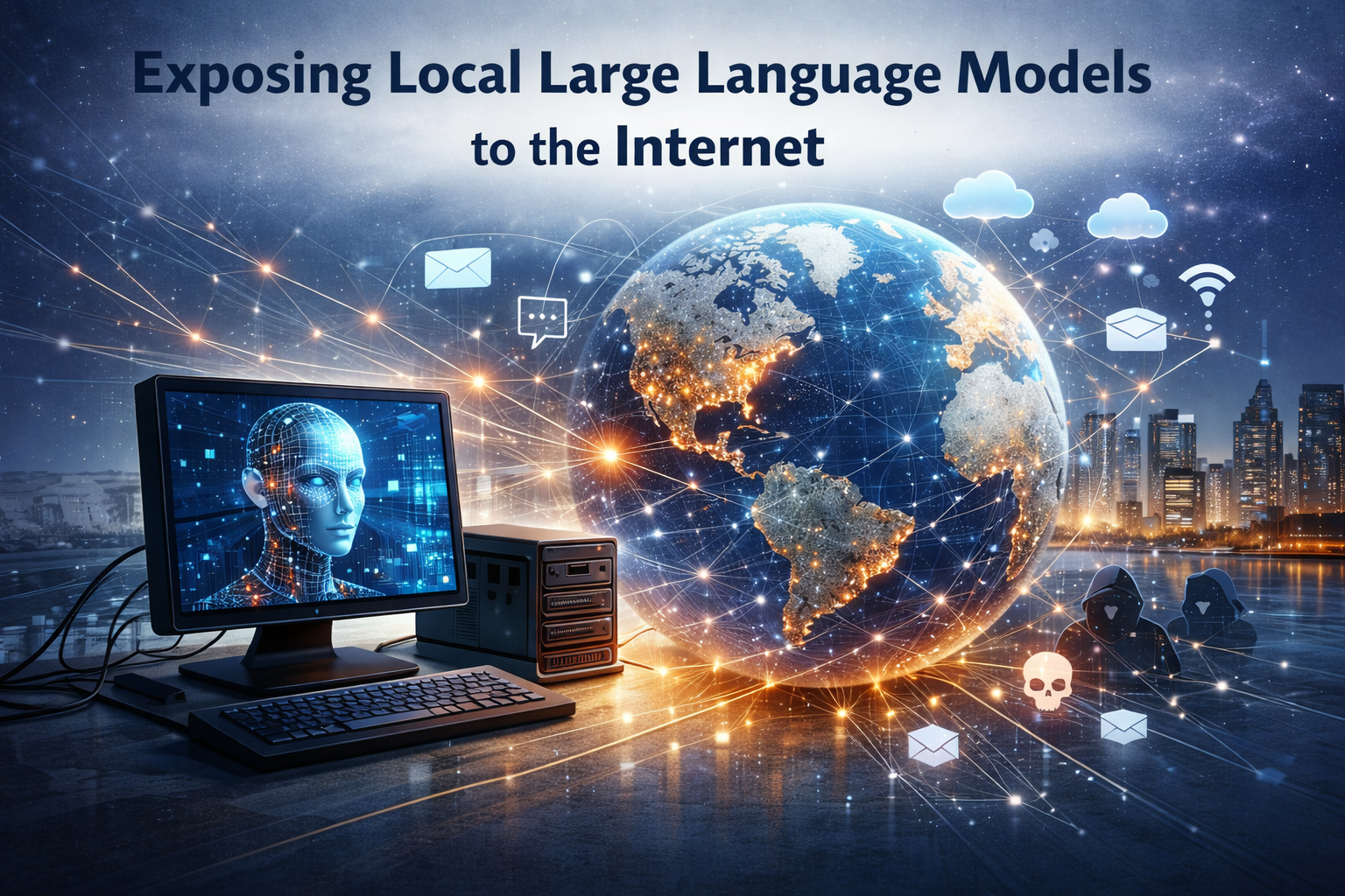 expose llm to the internet